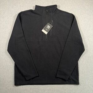 Outdoor Research Trail Mix XT Fleece Half Zip Mens 2XL Black ActiveTemp 322525